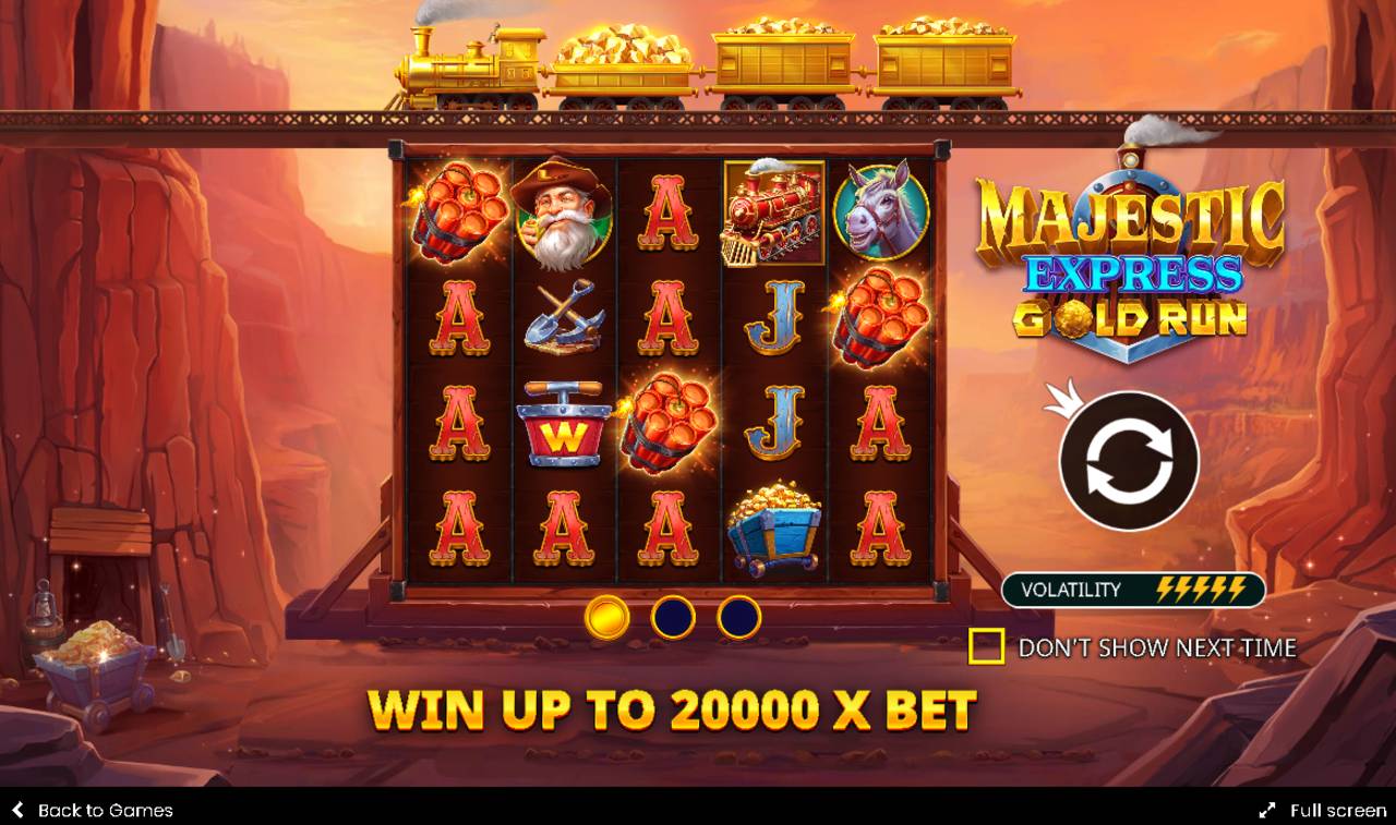 Majestic Express Gold Run (Pragmatic Play) Image 1